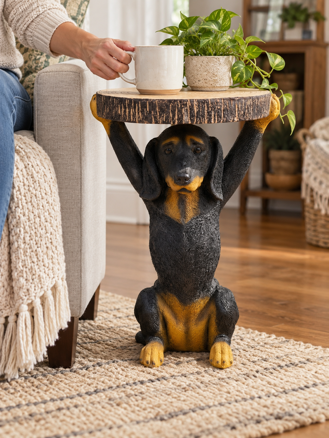 Dog Side Table